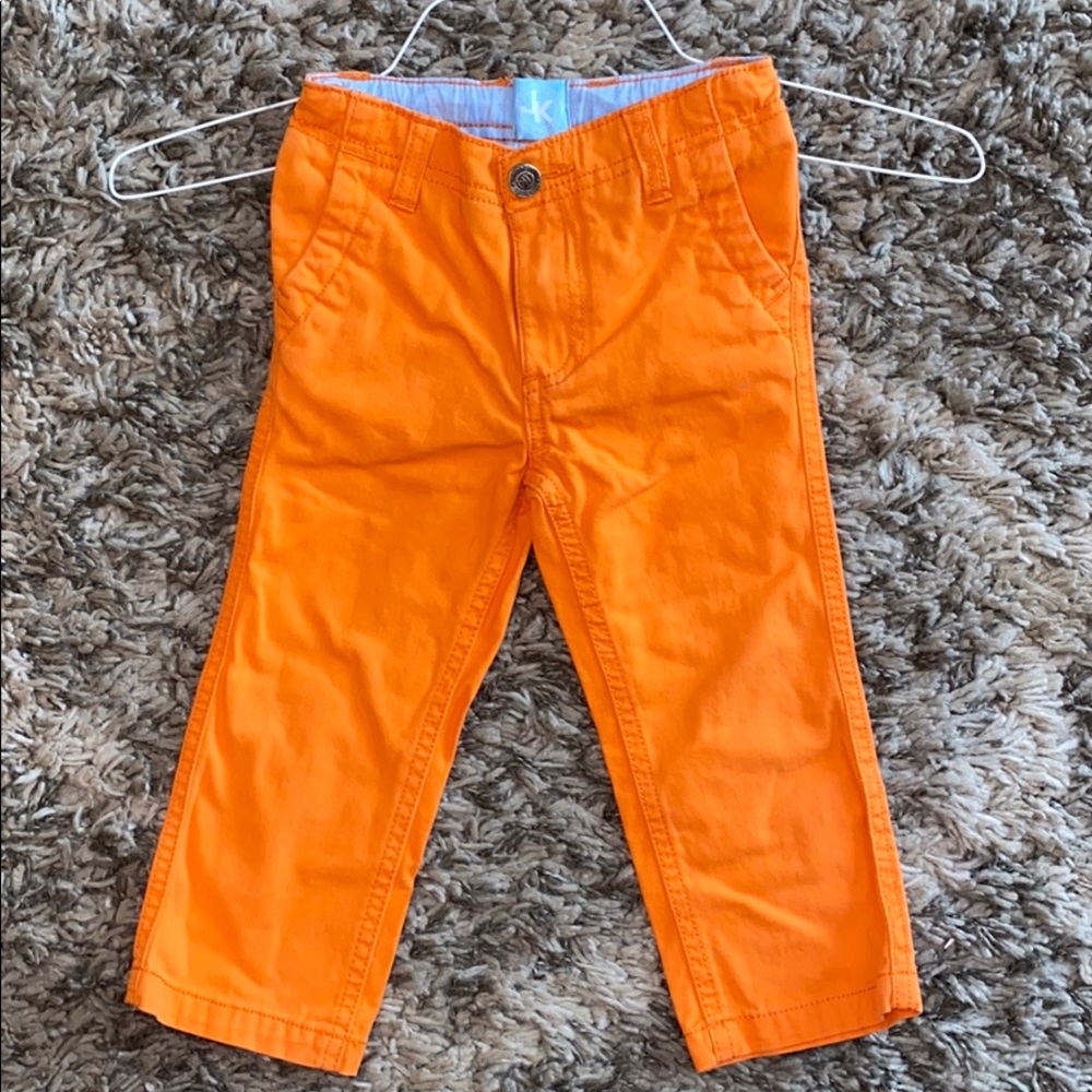 Boys Flat Front Pants